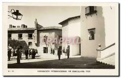 Ansichtskarte AK Espagne Spain Espana Exposicion Internacional de Barcelona 1929