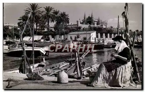 Cartes postales moderne Espagne Spain Espana Mallorca Palma Rincon del muello de pescadores