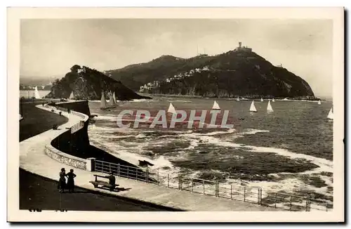 Cartes postales moderne Espagne Spain Espana San Sebastian Paseo de Jose Antonio