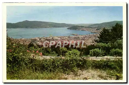 Cartes postales Espagne Spain Espana Vigo Vista general desde El Castro