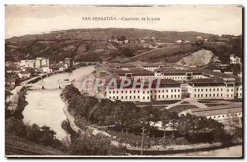 Ansichtskarte AK Espagne Spain Espana San Sebastian Cuarteles de Luyola