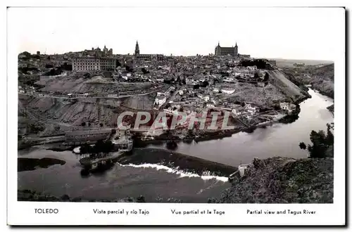 Cartes postales Espagne Spain Espana Vista parcial y rio Tajo