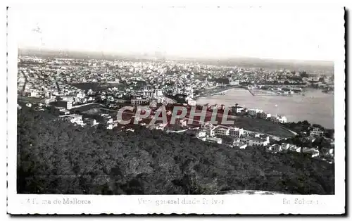 Ansichtskarte AK Espagne Spain Espana Palma de Mallorca Vista general desde Bellver