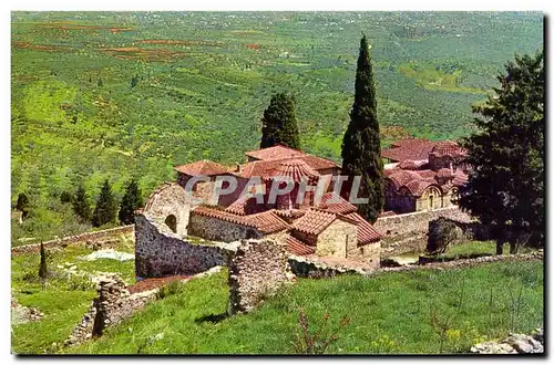 Moderne Karte Grece Greece Mystras Brillant samples of Byzantine architecture and art