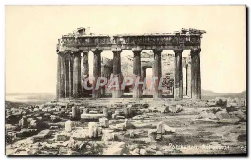 Ansichtskarte AK Grece Greece Athenes Parthenon