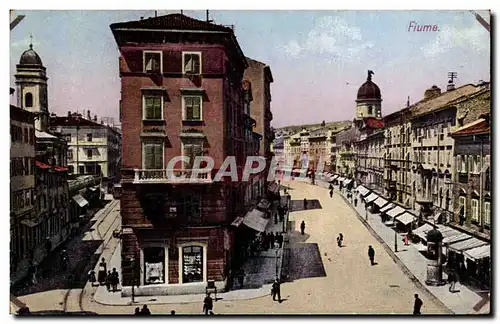 Cartes postales Croatie Croatia Fiume