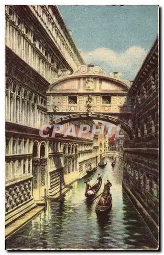 Cartes postales Italie Italia Venezia Ponte del Sospiri