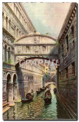 Cartes postales Italie Italia Venezia Ponte del Sospiri