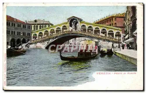 Italia - Italie - Italy - Veneto - Venezia - Venice - Ponte di Rialto - Cartes postales