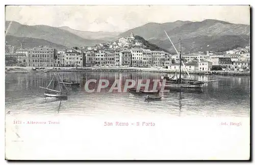 Italia - Italie - Italy - San Remo - Il Porto - Cartes postales