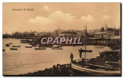 Italia - Italie - Italy - Tripoli - Panorama - Ansichtskarte AK