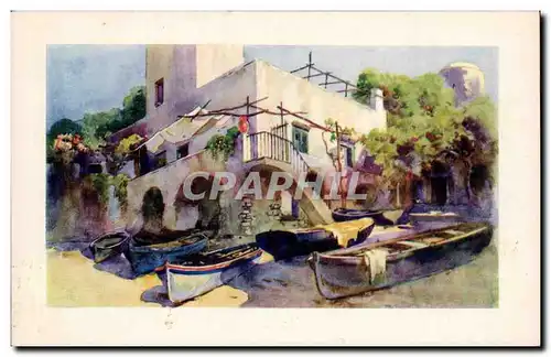 Italie - Italia - Italy - Capri - Spiaggia - Cartes postales