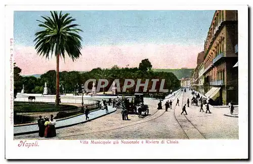 Italia - Italie - Italy - Naples - Napoli - Villa Municipale - Cartes postales