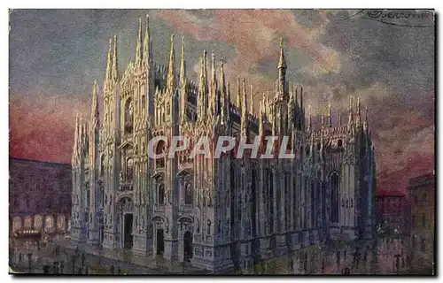 Italie - Italy - Italia - Milano - Milan - Duomo - Ansichtskarte AK