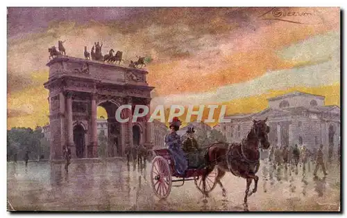 Italie - Italy - Italia - Milano - Milan - Arco della Pace - Cartes postales