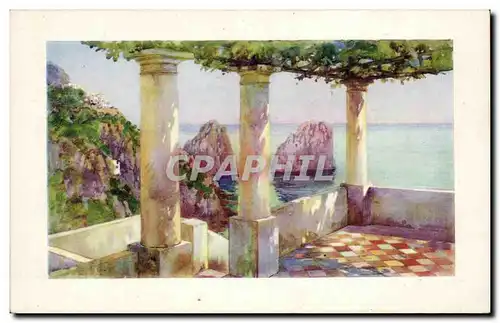 Italia - Italie - Italie - Capri - i Faraglioni - Ansichtskarte AK