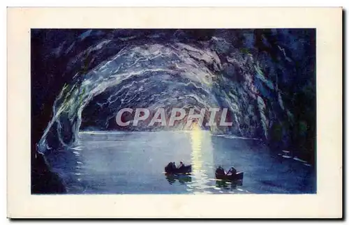 Italia - Italie - Italie - Capri - La Grotta Azzurra - Ansichtskarte AK