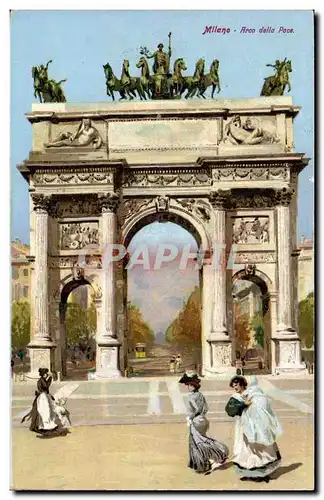 Italia - Italie - Italie - Milano - Milan - Arco dello Pace - Ansichtskarte AK