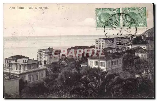 Italia - Italie - Italy - San Remo - Villa - Cartes postales