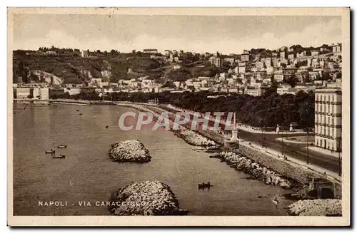 Italia - Italie - Italy - Napoli - Naples - Via Carraccioni - Cartes postales