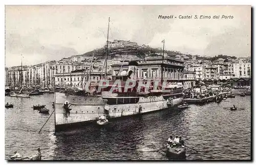 Italia - Italie - Italy - Napoli - Naples - Castel S Elmo del Porto - Cartes postales