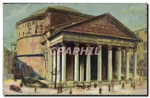 Italia - Italie - Italy - Roma - Rome - Il Pantheon - Ansichtskarte AK