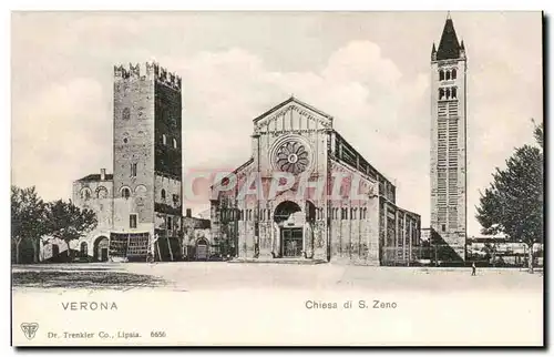 Italia - Italie - Italy - Verona - Chiesa di S Zeno - Cartes postales