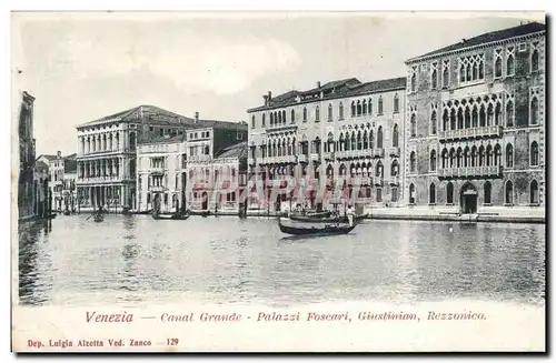 Italia - Italie - Italy - Venice - Venezia - Canal Grande - Ansichtskarte AK