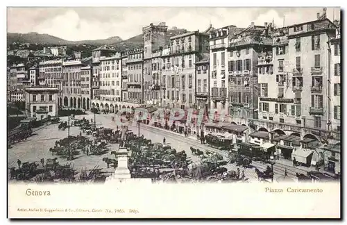 Italia - Italie - Italy - Genova - Genoa - Piazza - Cartes postales