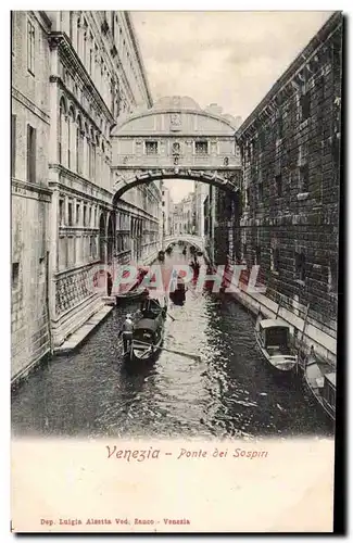Italia - Italie - Italy - Venice - Venezia - Ponte dei Sospiri - Ansichtskarte AK