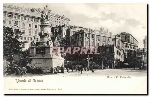 Italia - Italie - Italy - Genova - Genoa - Ricordo - Cartes postales