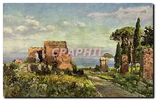 Italia - Italie - Italy - Rome - Roma - Abend auf der Via Appia - Cartes postales