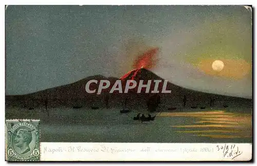 Italia - Italie - Italy - Napoli - Naples - Il Vesuvio - Cartes postales