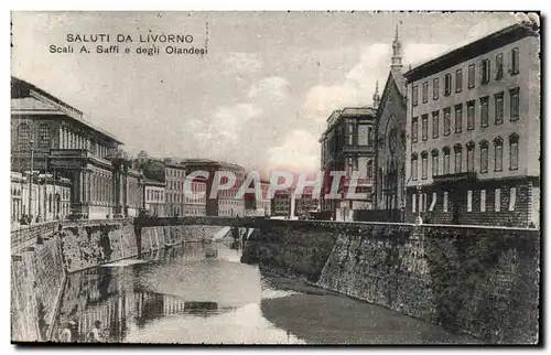 Italie - Italia - Italy - Saluti da Livorno - - Cartes postales