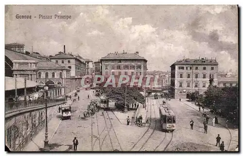 Italia - Italie - Italy - Genova - Genoa - Piazza Principe - Cartes postales