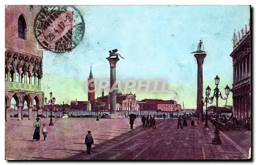 Italia - Italie - Italy - Venezia - Venice - Piazzetta e Molo - Cartes postales