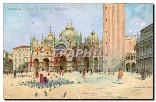 Italia - Italie - Italy - Venice - Venezia - Chiesa S Marco - Cartes postales