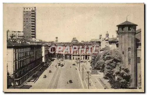 Italia - Italie - Italy - Torino - Turin - Piazza Castello - Ansichtskarte AK