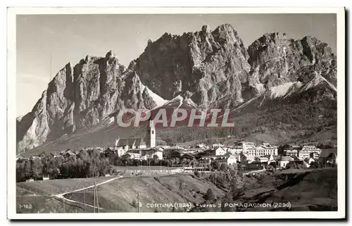 Italia - Italie - Italy - Cortina - Il Pomagagnon - Cartes postales