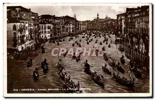 Italia - Italie - Italy - Venice - Venezia - Canal Grande - Ansichtskarte AK