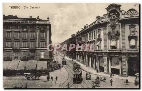 Italia - Italie - Italy - Torino - Turin - Via Cernaia - Cartes postales