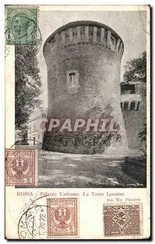 Italia - Italie - Italy - Roma - Rome - Palazzo Vaticano La Torre Leonina - Ansichtskarte AK