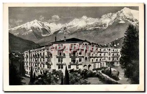 Italia - Italie - Italy - Merano - Maia Alta - Parc Hotel - Ansichtskarte AK