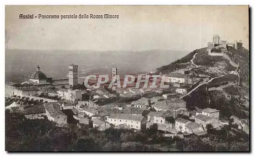 Italia - Italie - Italy - Assisi - Panorama - Cartes postales