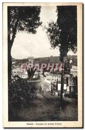 Italia - Italie - Italy - Fiesole - Vue Generale - Ansichtskarte AK