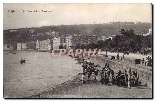 Italia - Italie - Italy - Naples - Napoli - Via Caracciolo - Cartes postales