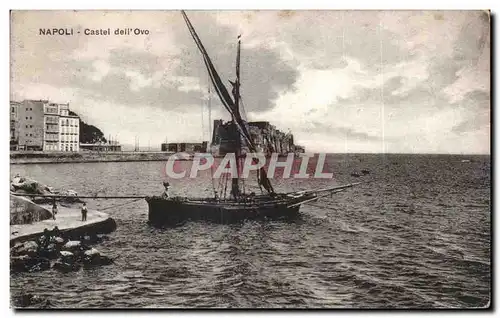 Italia - Italie - Italy - Naples - Napoli - Castel dell&#39Ovo - Cartes postales