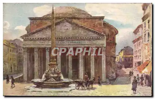 Italia - Italie - Italy - Rome - Roma - Il Pantheon - Ansichtskarte AK