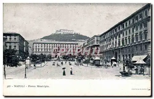 Italia - Italie - Italy - Piazza Municipio - Cartes postales