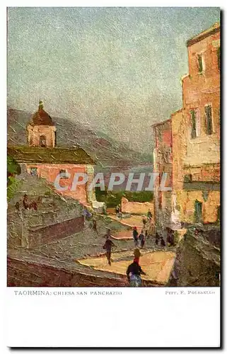 Italia - Italie - Italy - Taormina - Chiesa - Cartes postales